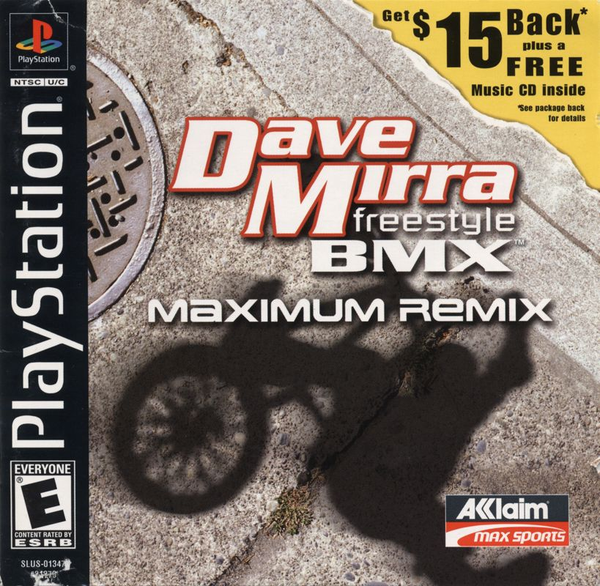 Dave Mirra Freestyle BMX: Maximum Remix | PlayStation 1 | PS1