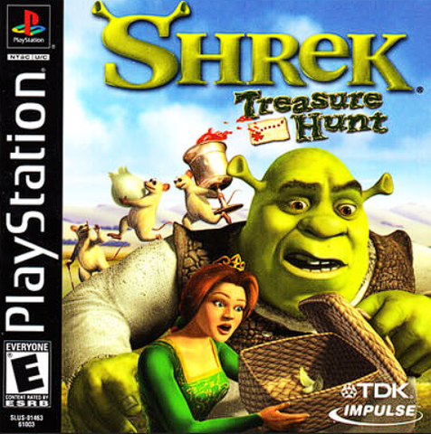 Shrek: Treasure Hunt | PlayStation 1 | PS1