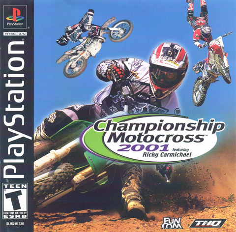 Championship Motocross 2001 Featuring Ricky Carmichael | PlayStation 1 | PS1