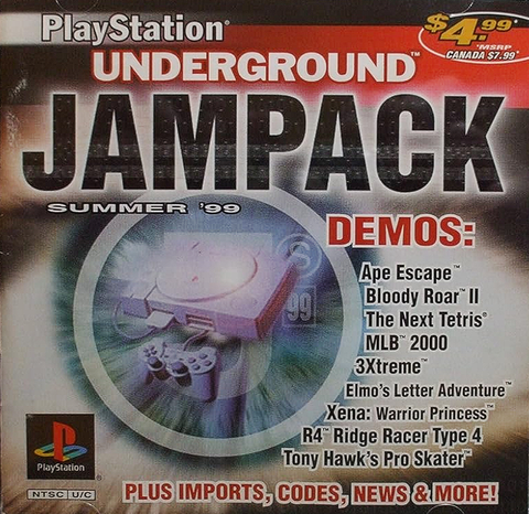 PlayStation Underground Jampack Summer '99 | PlayStation 1 | PS1