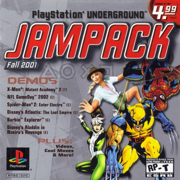 PlayStation Underground Jampack Fall 2001 | PlayStation 1 | PS1