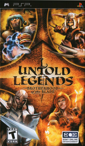 Untold Legends: Brotherhood of the Blade | PlayStation Portable | PSP