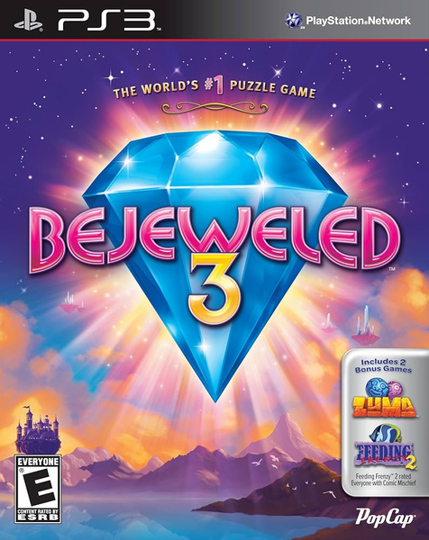 Bejeweled 3 | Sony PlayStation 3 | PS3