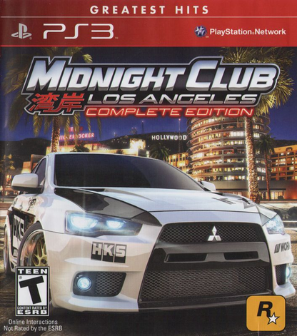
Midnight Club: Los Angeles - Complete Edition | Sony PlayStation 3 | PS3