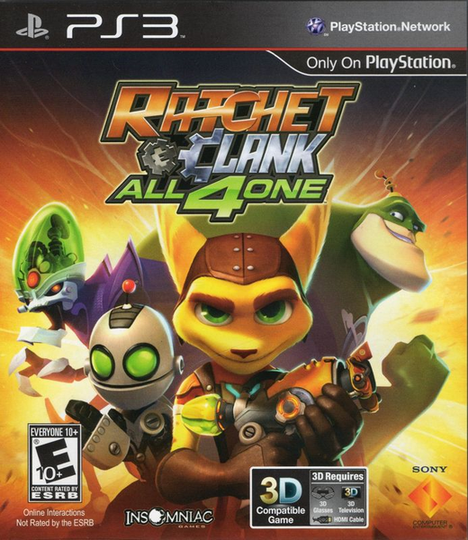 Ratchet & Clank: All 4 One | Sony PlayStation 3 | PS3