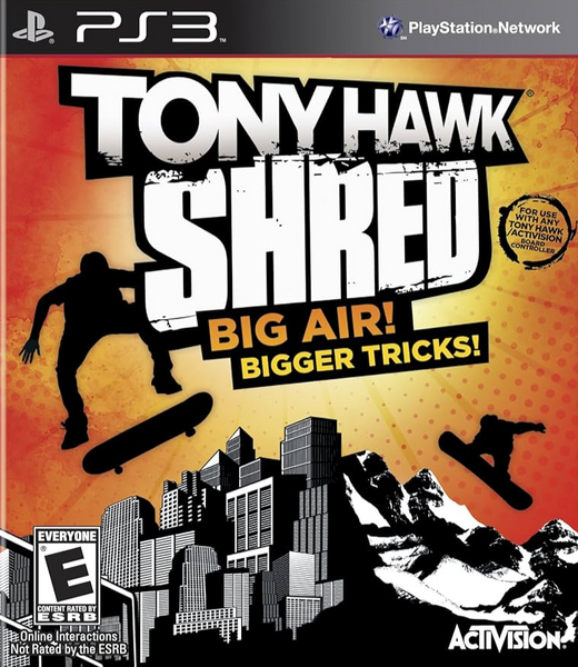 Tony Hawk: Shred | Sony PlayStation 3 | PS3