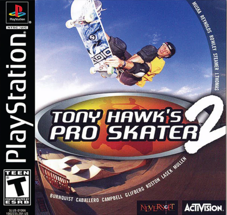 Tony Hawk's Pro Skater 2 | PlayStation 1 | PS1