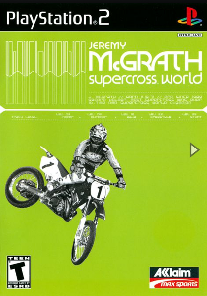 Jeremy McGrath Supercross World | Sony PlayStation 2 | PS2