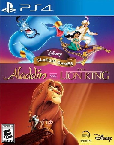 Disney Classic Games: Aladdin and The Lion King | Sony PlayStation 4 | PS4