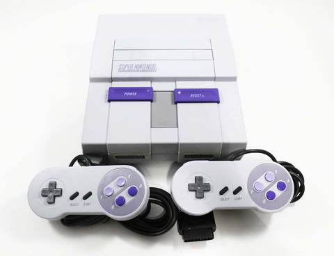 Super Nintendo Entertainment System | Controllers & Cables Included | SNES