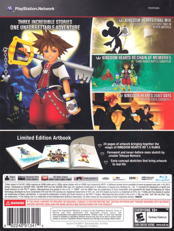 
Kingdom Hearts HD I.5 ReMIX | Limited Edition | Sony PlayStation 3 | PS3