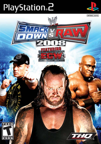 WWE Smackdown vs. Raw 2008 | Sony PlayStation 2 | PS2