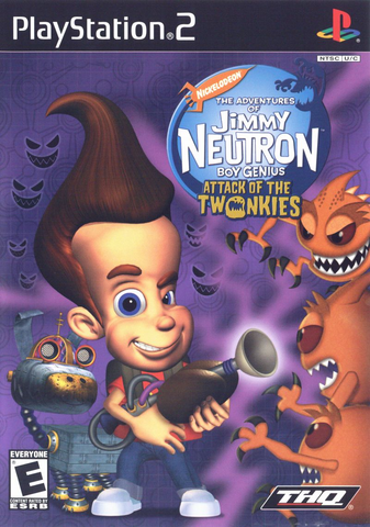 The Adventures of Jimmy Neutron: Boy Genius - Attack of the Twonkies | Sony PlayStation 2 | PS2