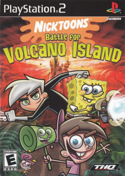 Nicktoons: Battle for Volcano Island | Sony PlayStation 2 | PS2