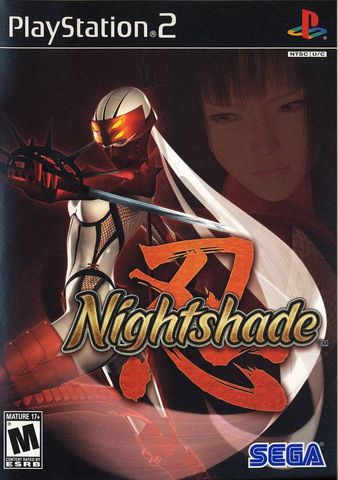 Nightshade | Sony PlayStation 2 | PS2