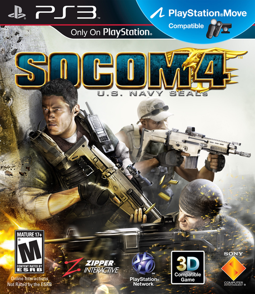 SOCOM 4: U.S. Navy SEALs | PlayStation 3 | PS3