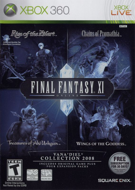 Final Fantasy XI Online: Vana'Diel Collection 2008 | Xbox 360