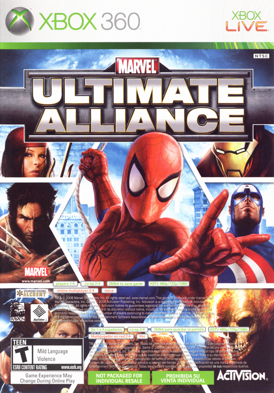 Marvel Ultimate Alliance / Forza Motorsport 2: Combo Pack | Xbox 360
