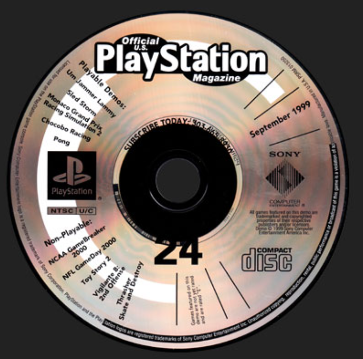 Official PlayStation Magazine Demo Disc #24 | Sony PlayStation 1 | PS1