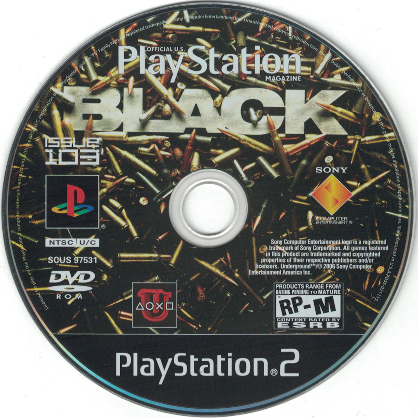 Official PlayStation Magazine US Issue #103 (Demo Disc) | Sony PlayStation 2 | PS2
