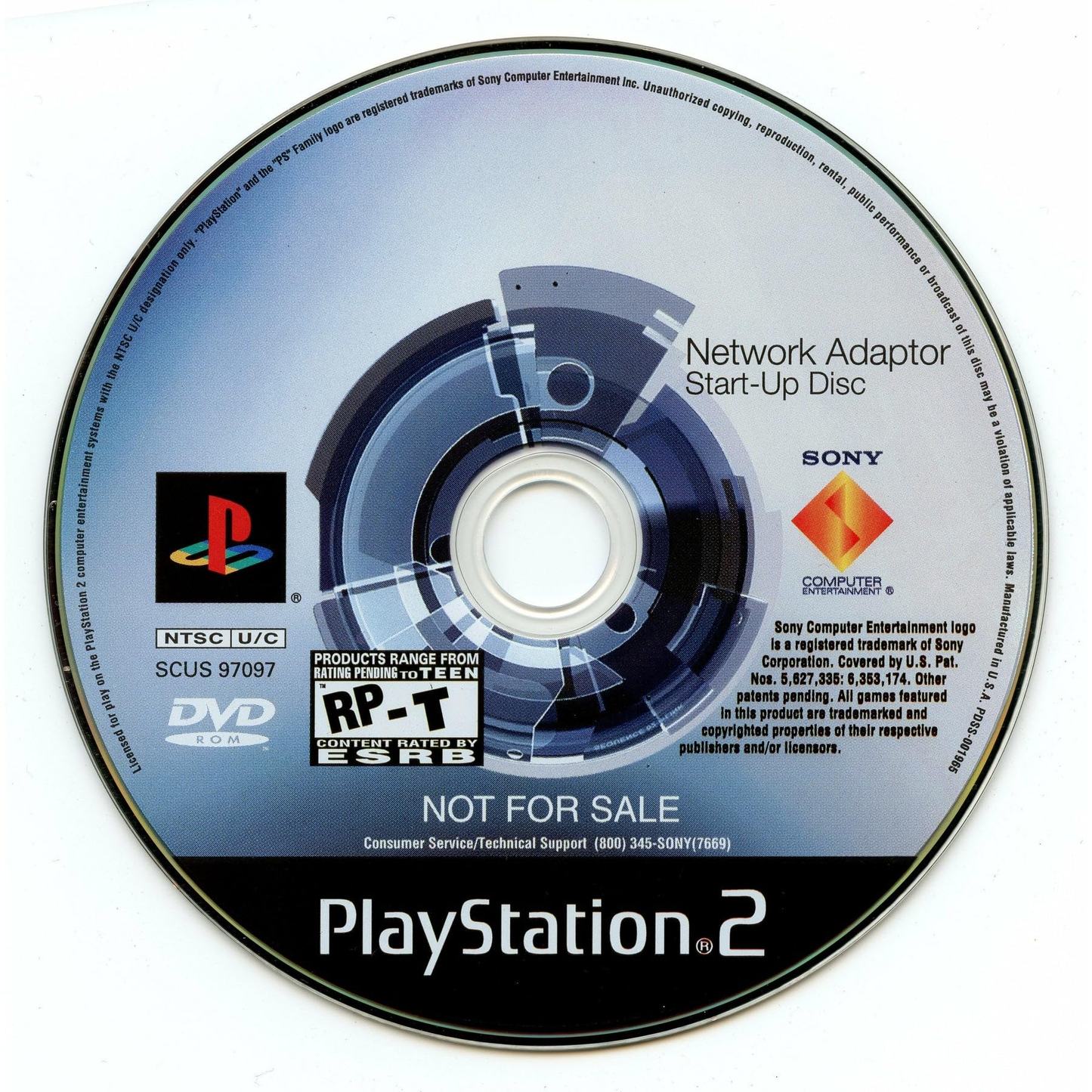 PlayStation 2 Network Adapter Start-Up Disc | Sony PlayStation 2 | PS2