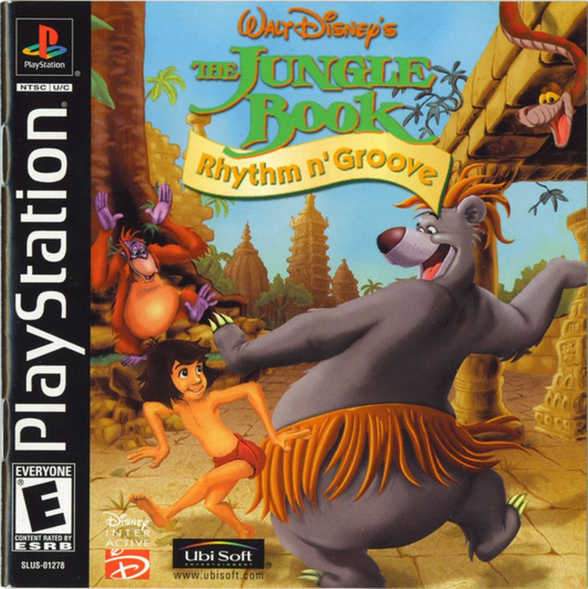 Walt Disney's The Jungle Book: Rhythm n' Groove | Sony PlayStation 1 | PS1