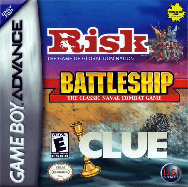 Risk / Battleship / Clue | Nintendo Game Boy Advance