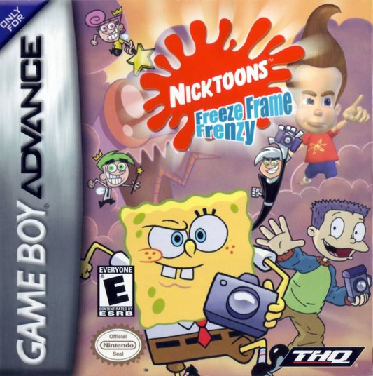 Nicktoons: Freeze Frame Frenzy | Nintendo Game Boy Advance