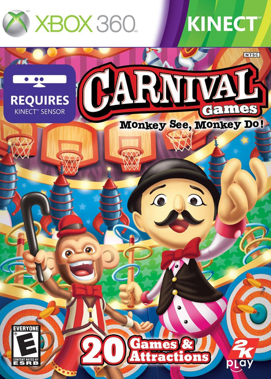 Carnival Games: Monkey See, Monkey Do | Xbox 360 | Kinect