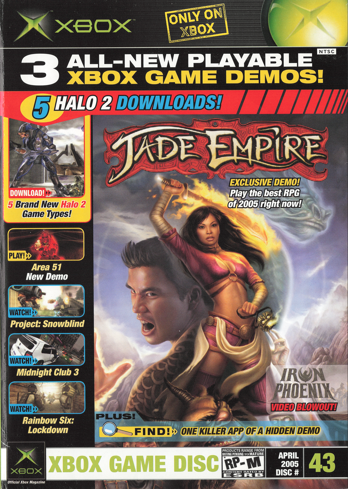 Official Xbox Magazine Demo Disc #43 April 2005 | Xbox