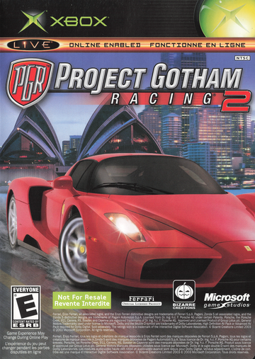 
Project Gotham Racing 2 / Xbox Live Arcade Combo | Xbox