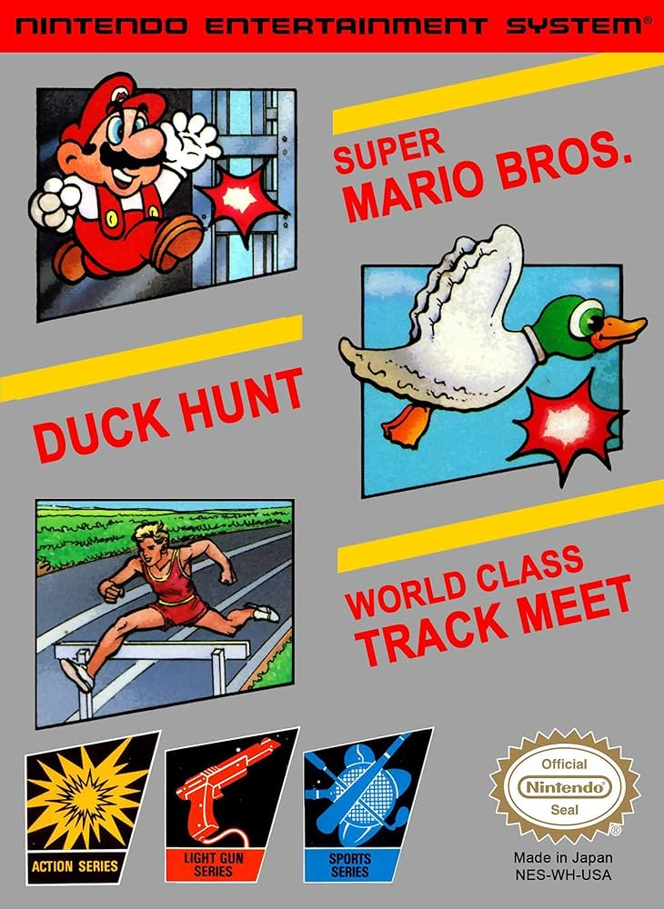 Super Mario Bros. / Duck Hunt / World Class Track Meet | NES | Nintendo Entertainment System