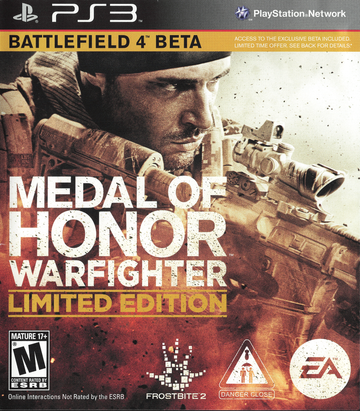 
Medal of Honor: Warfighter (Limited Edition) | Sony PlayStation 3 | PS3