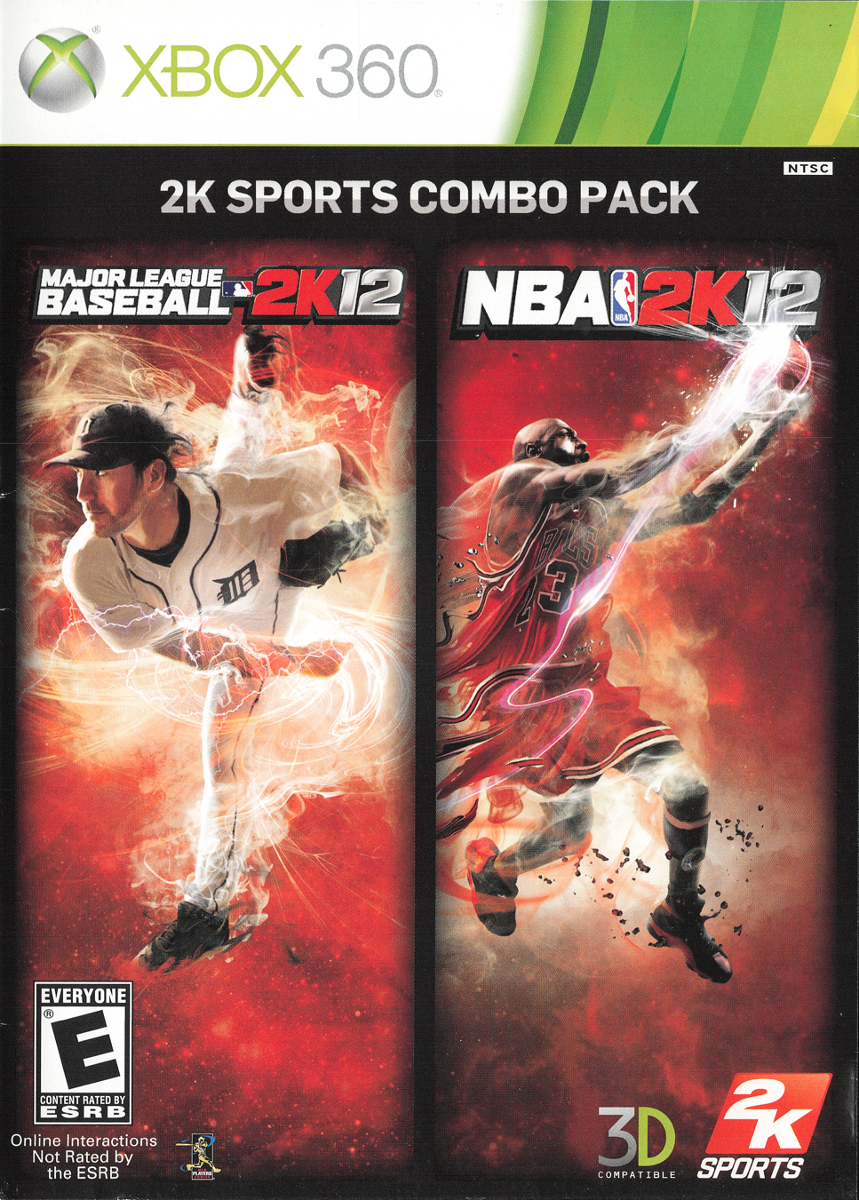 2K12 Sports Combo Pack - MLB 2K12 & NBA 2K12 | Xbox 360