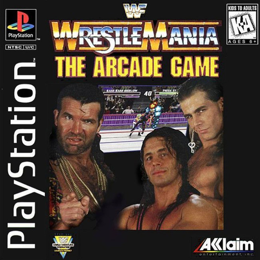 WWF WrestleMania: The Arcade Game | Sony PlayStation 1 | PS1