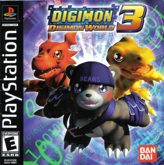 Digimon World 3 | Sony PlayStation 1 | PS1