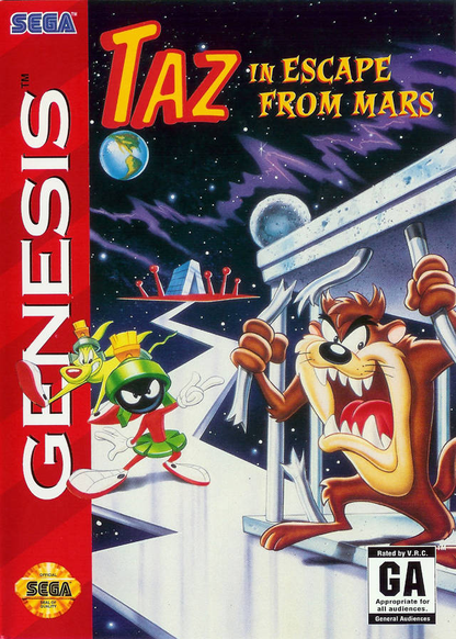 Taz in Escape from Mars | SEGA Genesis