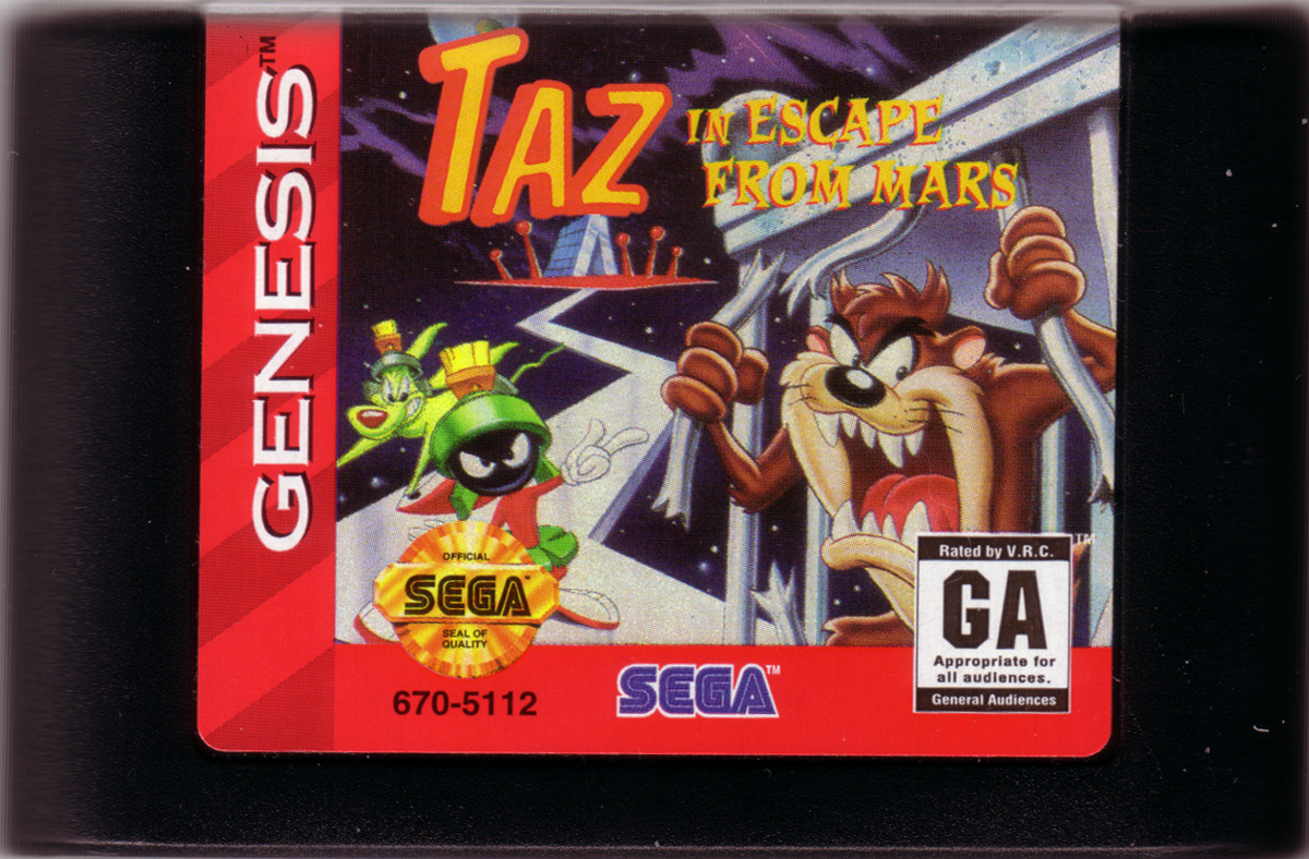 Taz in Escape from Mars | SEGA Genesis