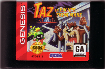 Taz in Escape from Mars | SEGA Genesis