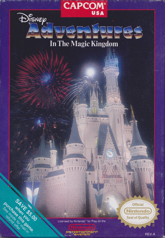 Disney Adventures in the Magic Kingdom | NES | Nintendo Entertainment System