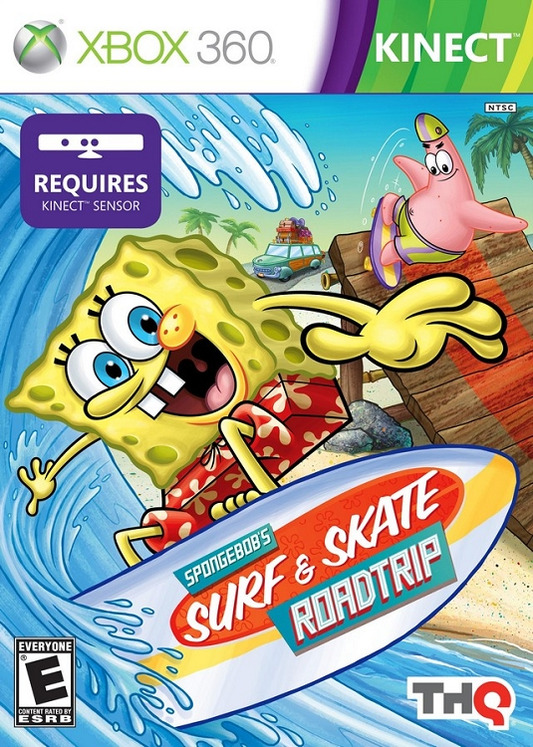 SpongeBob's Surf & Skate Roadtrip | Xbox 360 | Kinect