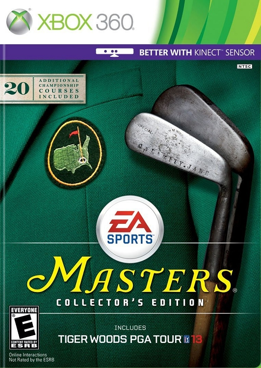 Tiger Woods PGA Tour 13 [Masters Collector's Edition] | Xbox 360