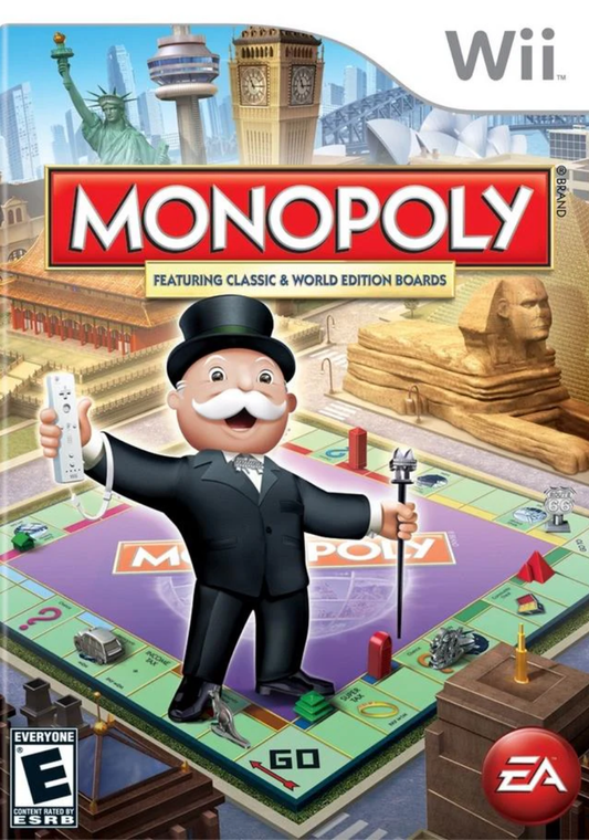 Monopoly featuring Classic & World Edition Boards | Nintendo Wii