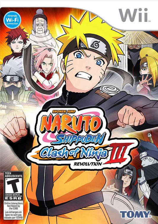 Naruto Shippuden: Clash of Ninja Revolution III | Nintendo Wii