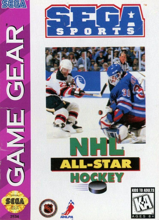 NHL All-Star Hockey | SEGA Game Gear