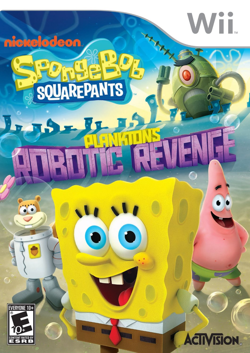 SpongeBob SquarePants: Plankton's Robotic Revenge | Nintendo Wii