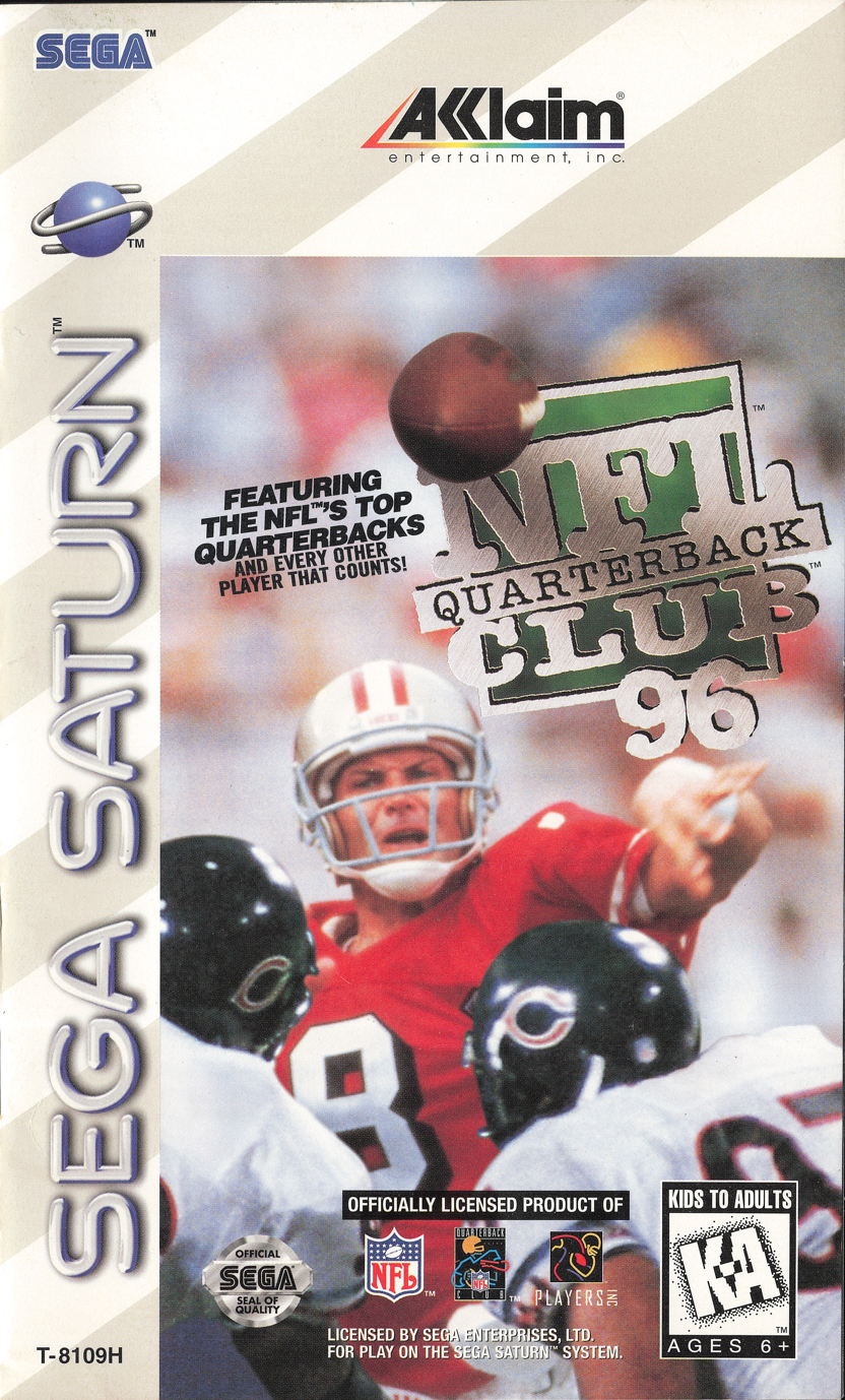NFL Quarterback Club 96 | SEGA Saturn