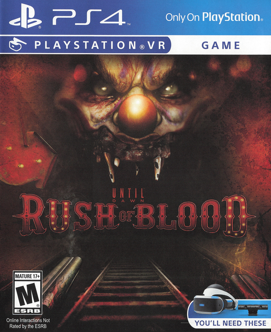 Until Dawn: Rush of Blood | Sony PlayStation 4 | PS4 | PS:VR