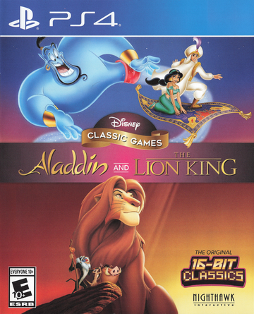 
Disney Classic Games: Aladdin and The Lion King | Sony PlayStation 4 | PS4