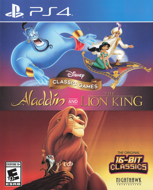 Disney Classic Games: Aladdin and The Lion King | Sony PlayStation 4 | PS4